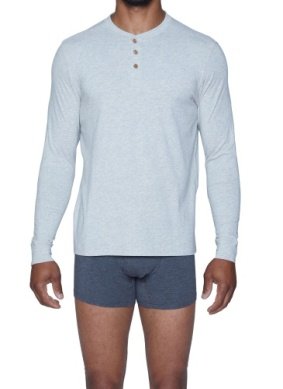 Healther grey long sleeve henley.jpeg