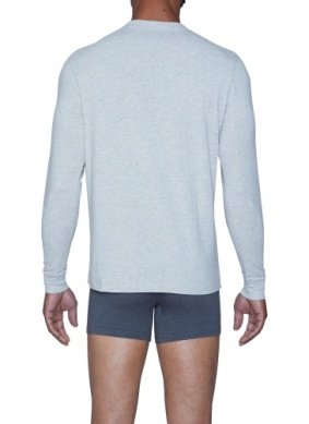 Heather grey long sleeve henley back.jpeg