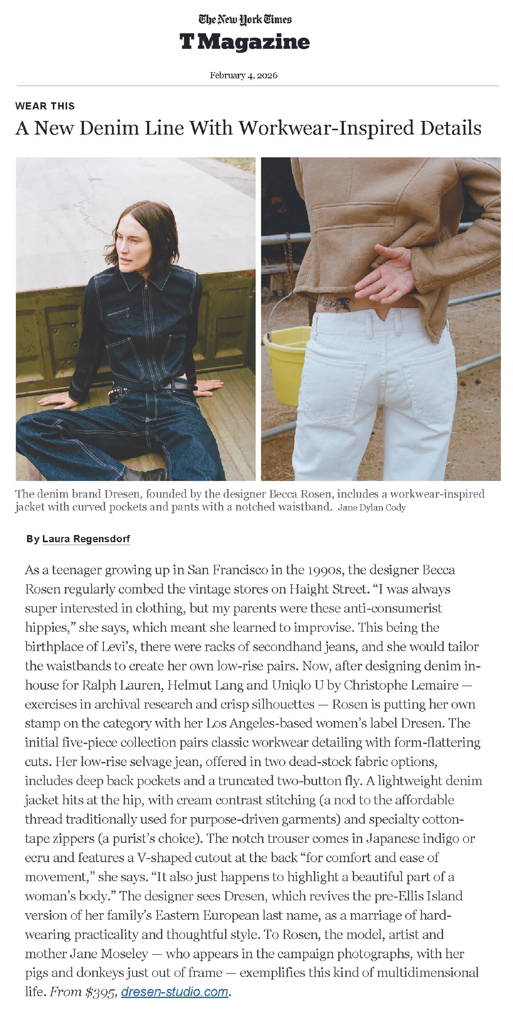 T MAGAZINE, FEBRUARY 2026