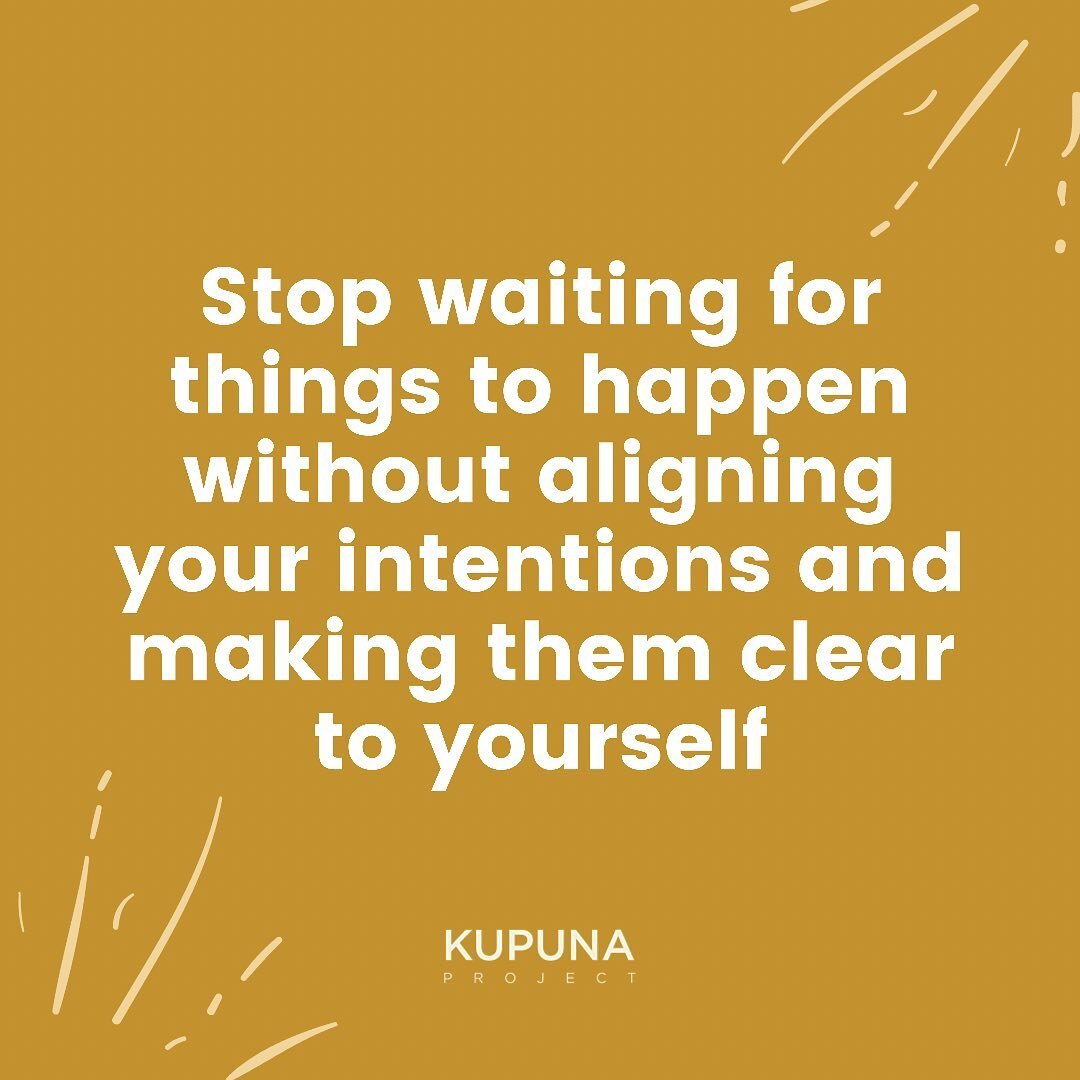 Have you set intentions and feel they didn&rsquo;t give you the expected result?
.
Sometimes we make intentions without making them clear to ourselves. 
.
Today I want you to do a personal exercise. Watch yourself during the day and for every intenti