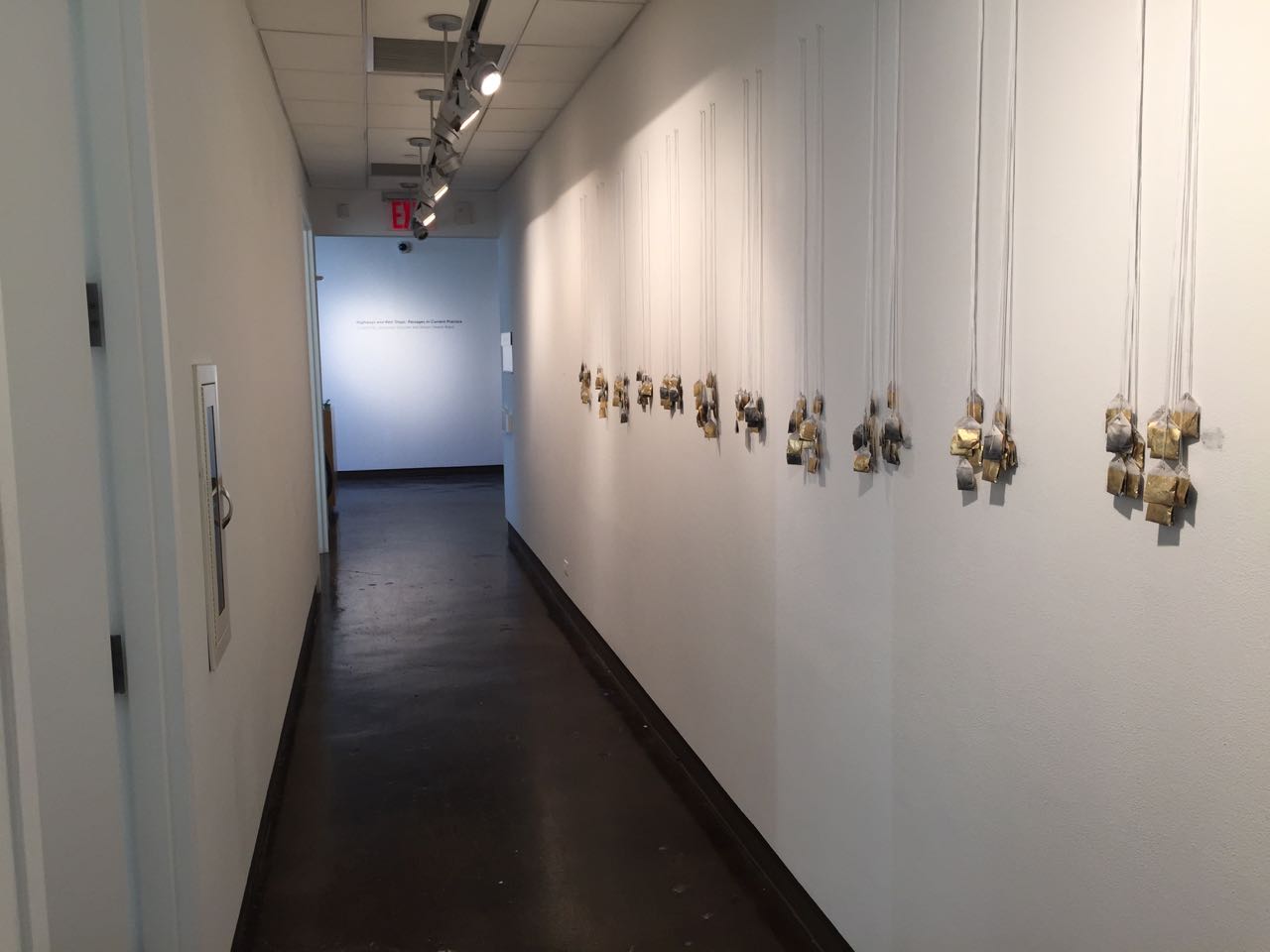 residue of a shadow (installation view)