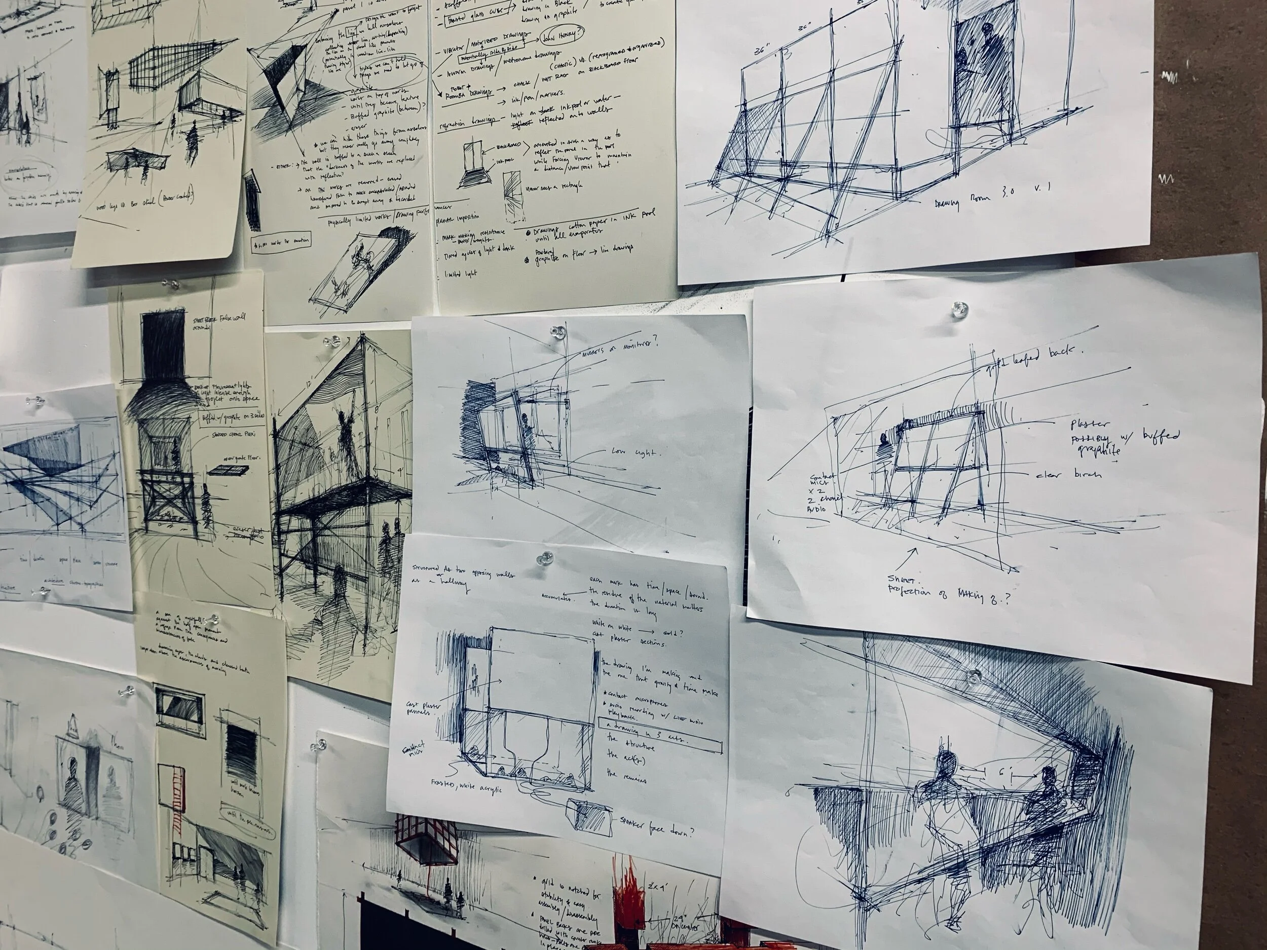 Drawing/thinking about DRAWING