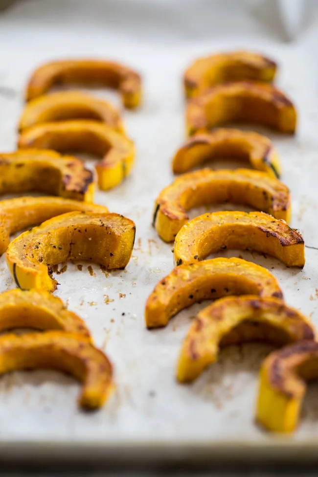 Roasted Delicata Squash | edibleperspective.com