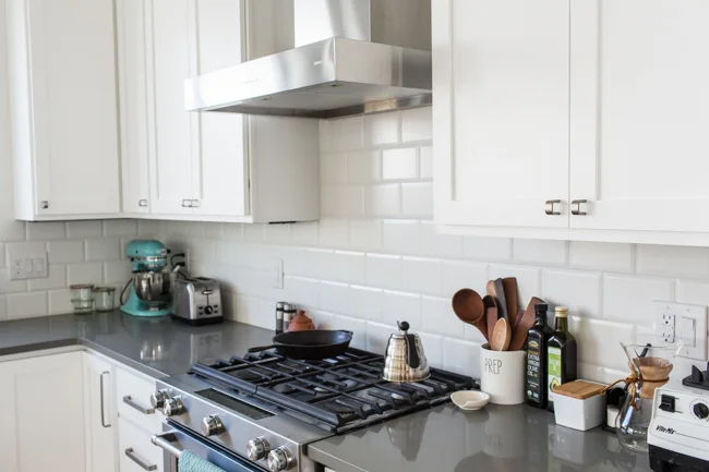 Kitchen + Living Tour with Rejuvenation | edibleperspective.com