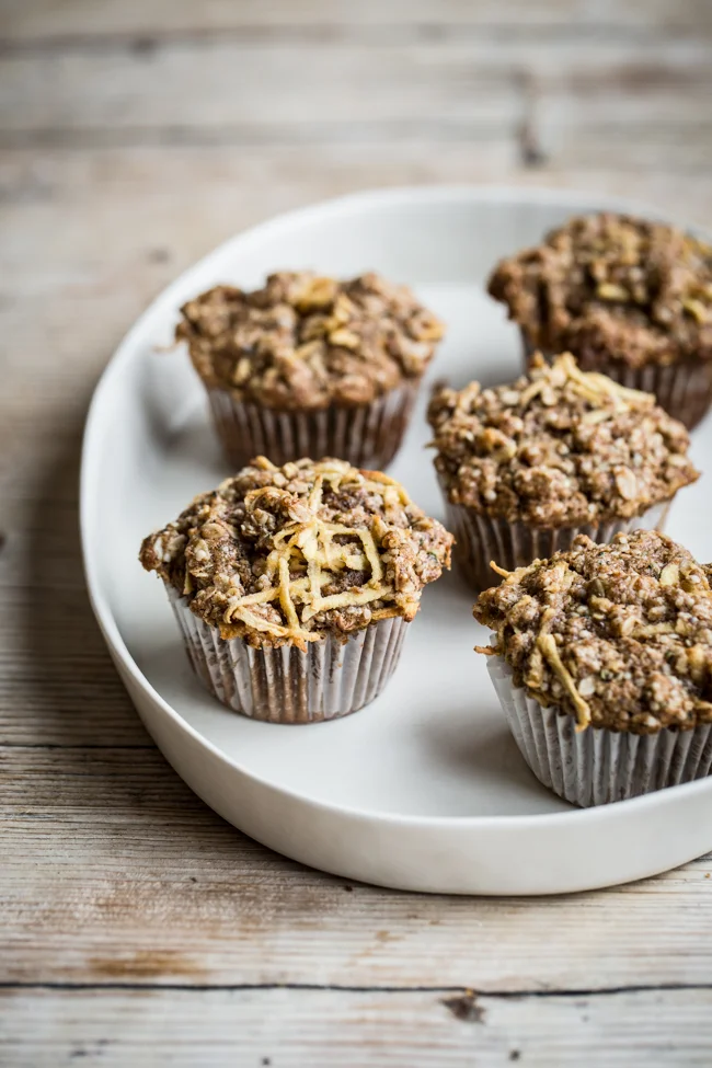 Apple Spice Crumb Muffins | Edible Perspective