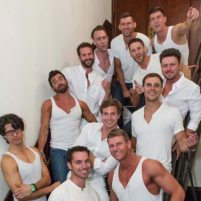 The year 5 &ldquo;Epsilon&rdquo; class getting ready backstage for their opening dance #bromance #mrmarina