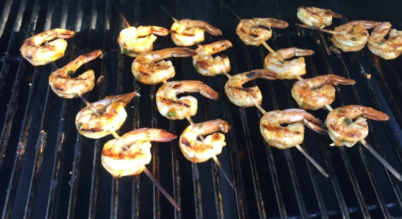 Grilled Shrimp Skewers