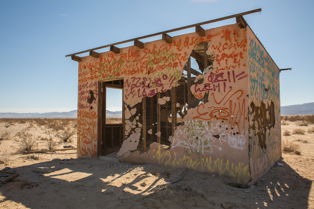  Chris: “It’s very interesting, all the different ways in which these buildings are disintegrating. And I think&nbsp;historically or traditionally, that’s the metaphysics of the desert, it’s the attraction in the tradition of the desert in various my