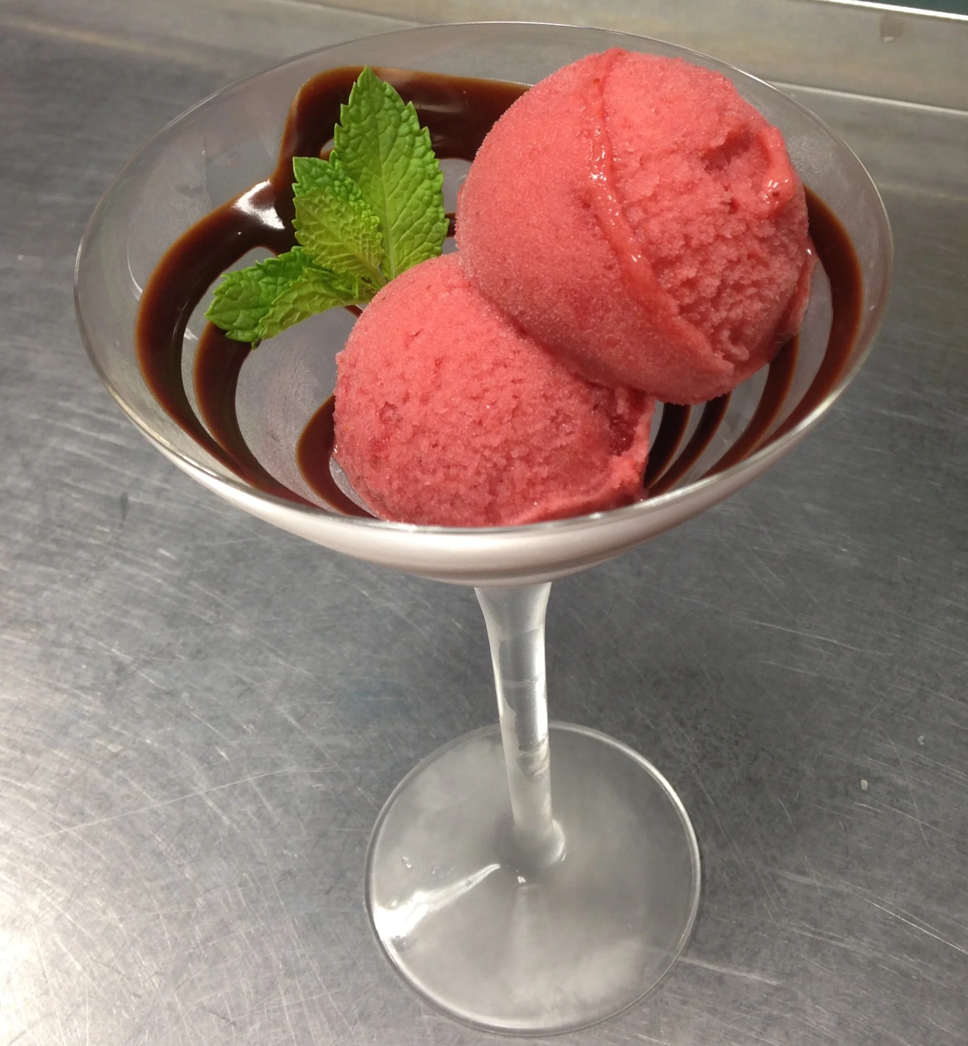  Cranberry Pomegranate Sorbet 