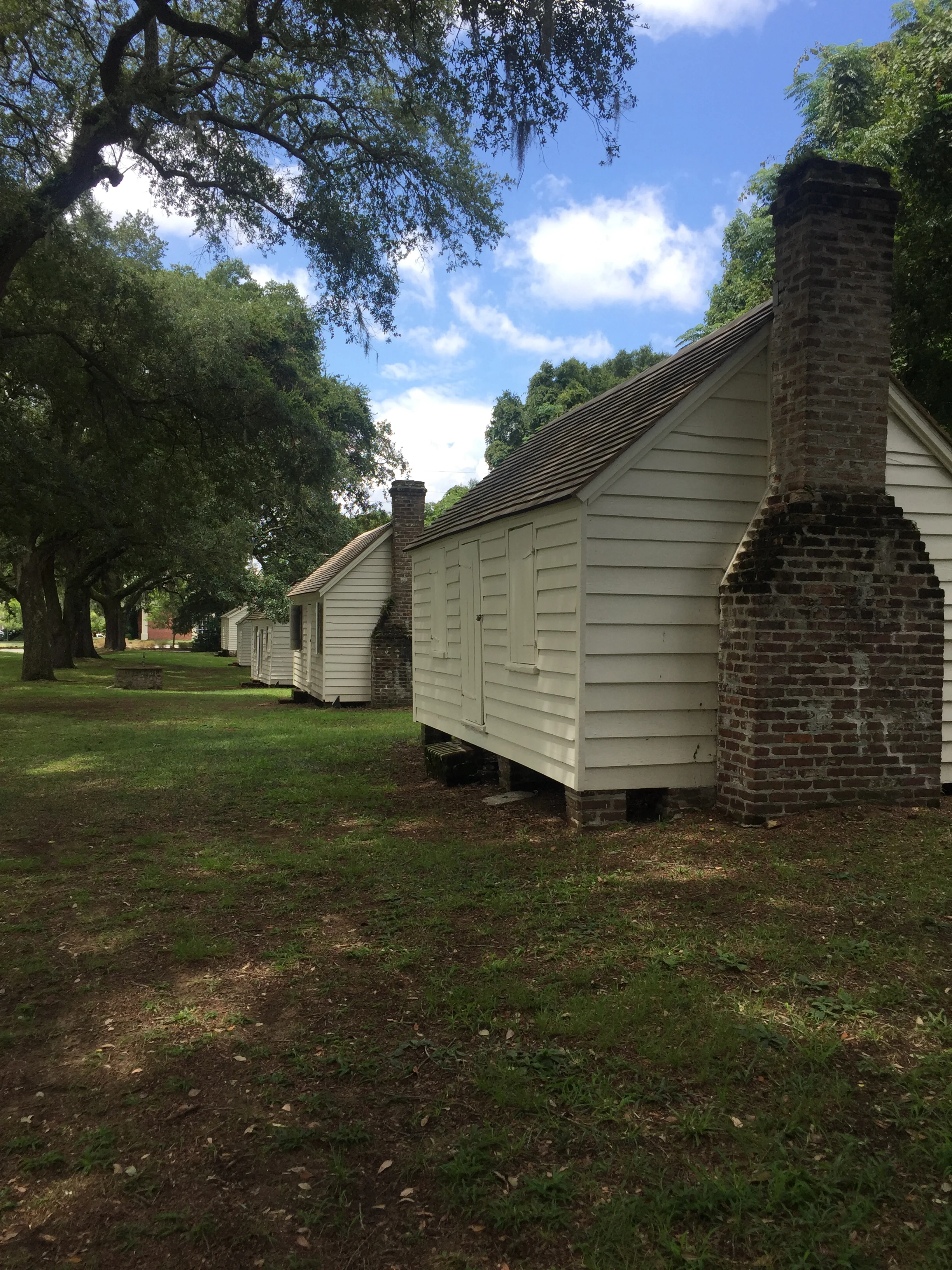 Much of the information shared is focused on the people who lived in these slave cabins instead of those that lived in the plantation house.
