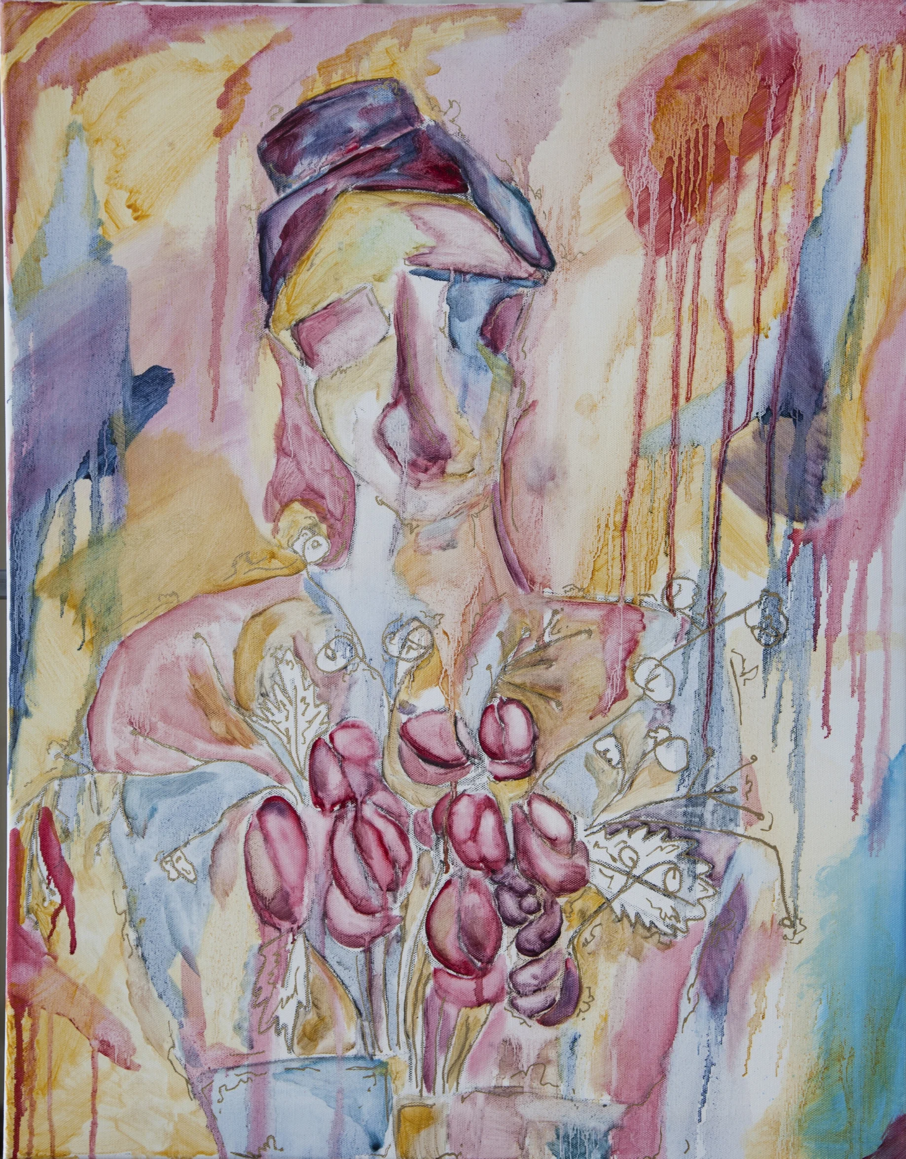 Woman with Flowers III