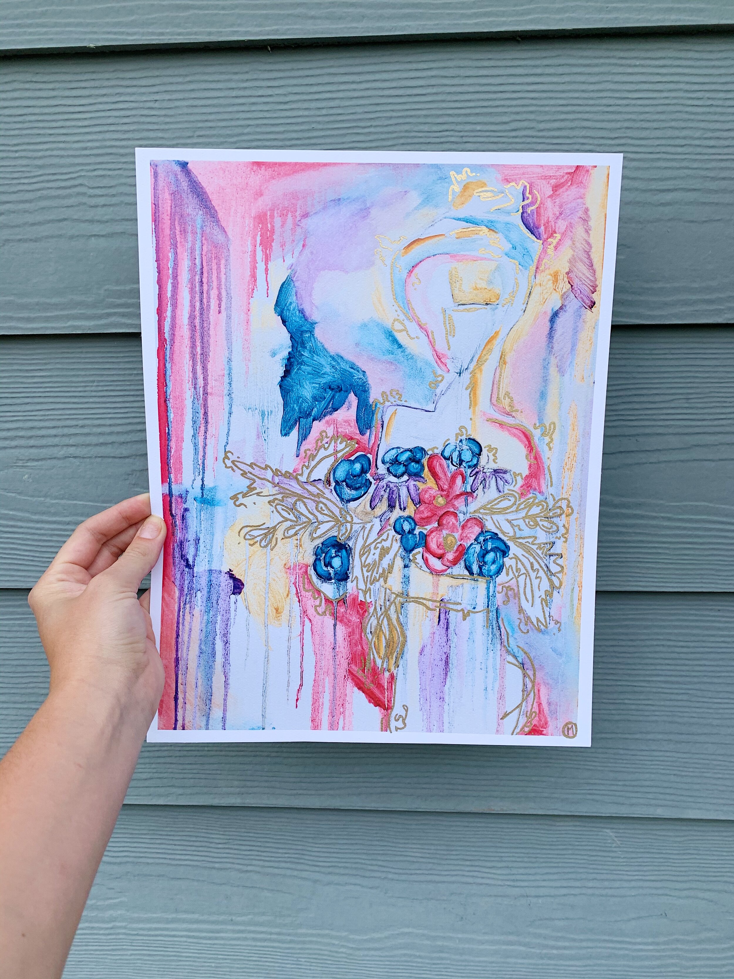 And Here You Are Living Despite It All Print Madison O Brien