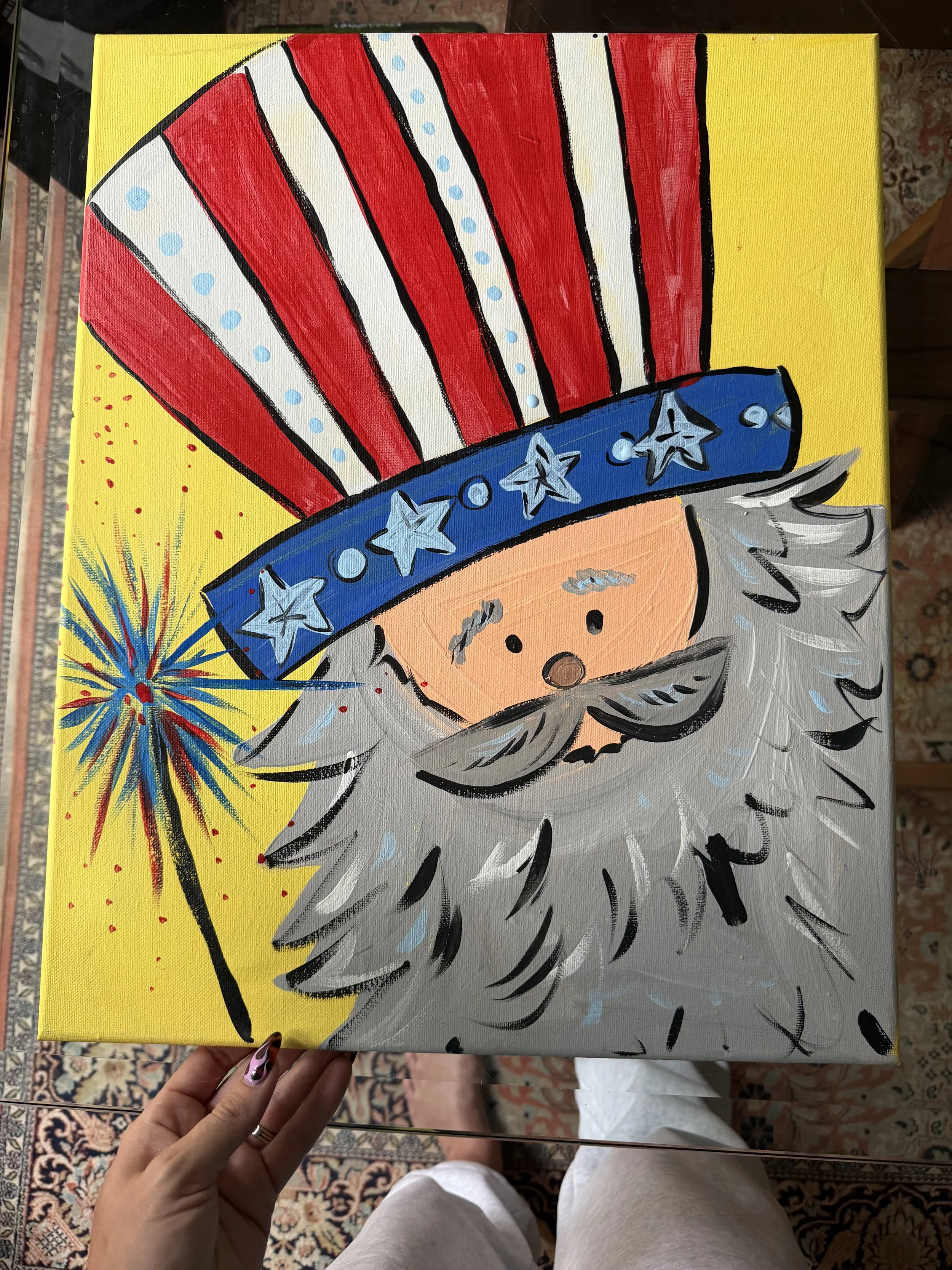 Sip and Paint Class at The Tavern at Towne Lake  