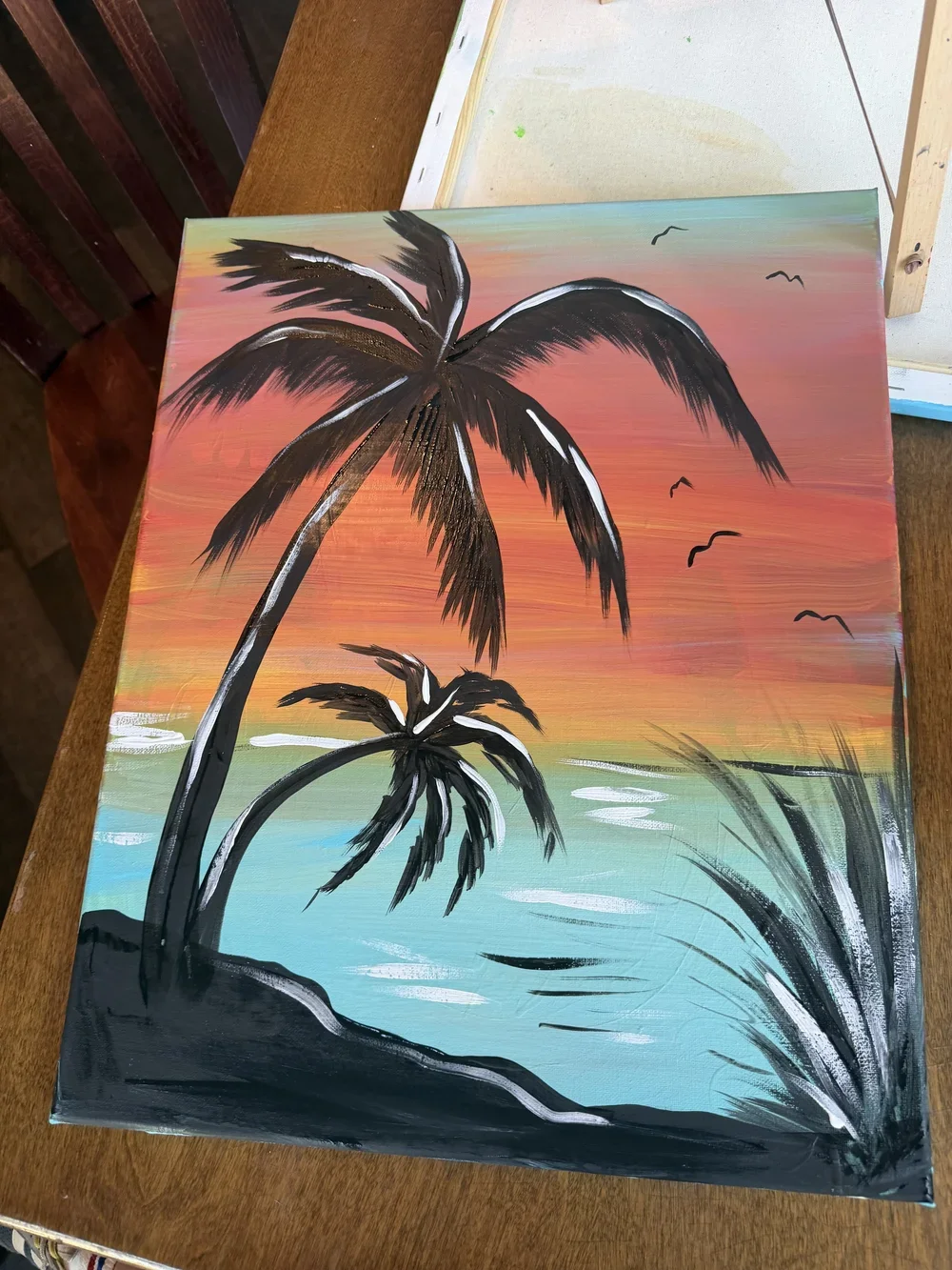 Sip and Paint Class at The Tavern at Towne Lake  