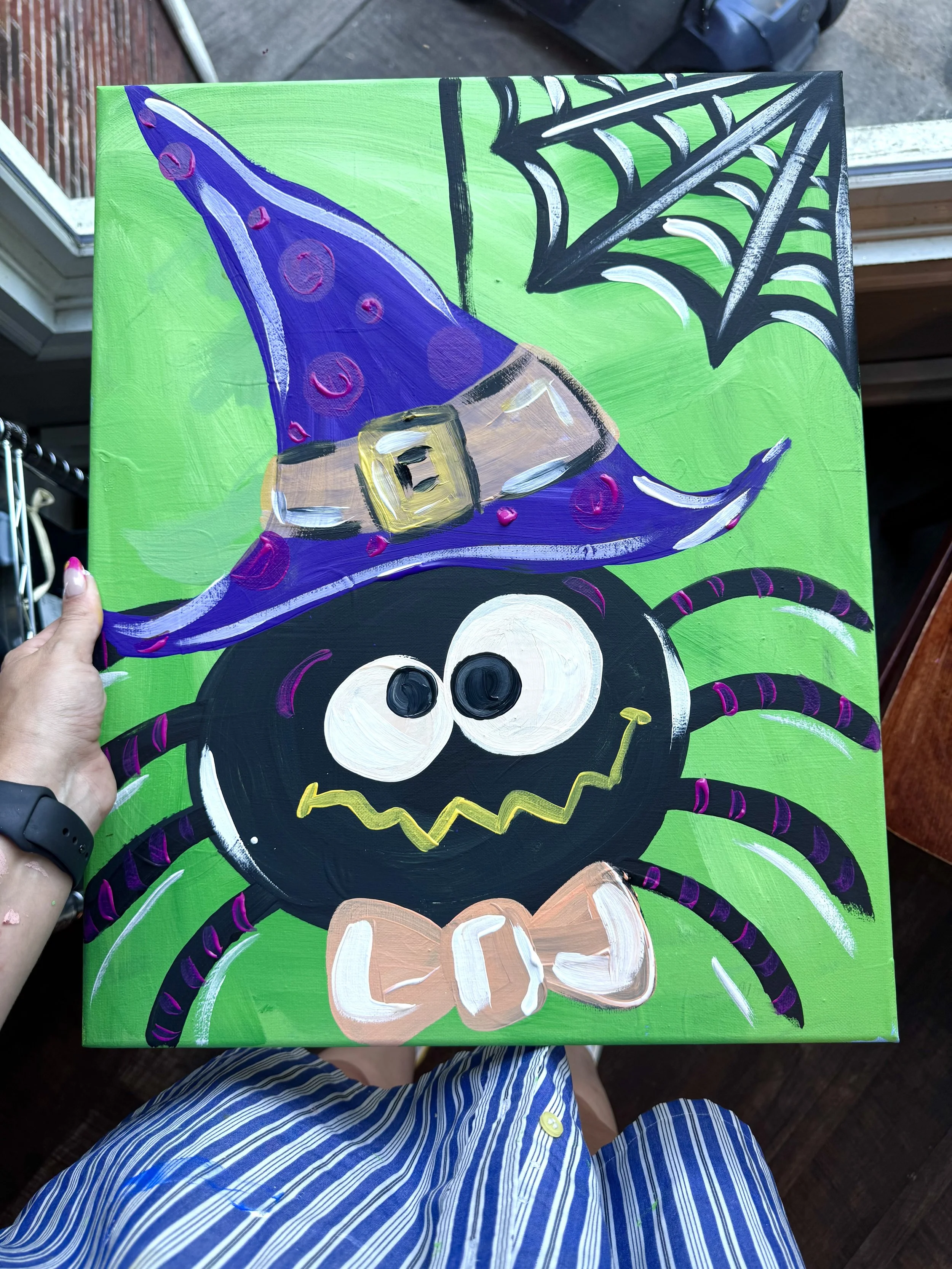 Open to all ages Paint Class at The Tavern at Towne Lake 