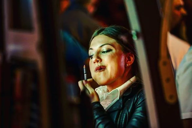 &quot;Polina Time&quot;. A photo from the Hollywood Street Series #3 of 10.
.
.
Even in the sea of thousands that made Hollywood and Highland feel like LA's Version of Times Square, Polina could go hours without speaking to anyone. If she wasn't call