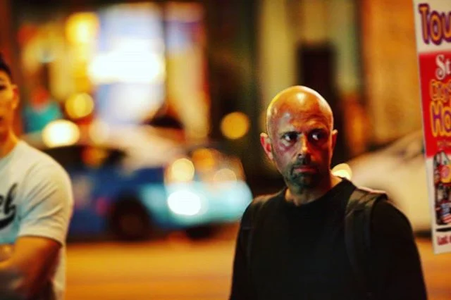 &quot;My Chat with Curtis&quot; from the Hollywood Street Series #4 of 10. *
.
.
.
&quot;I kinda get tired of all the noise and all the talking most of the day but at night I miss it. Like at 4. I guess that's morning...but after all the club stuff s