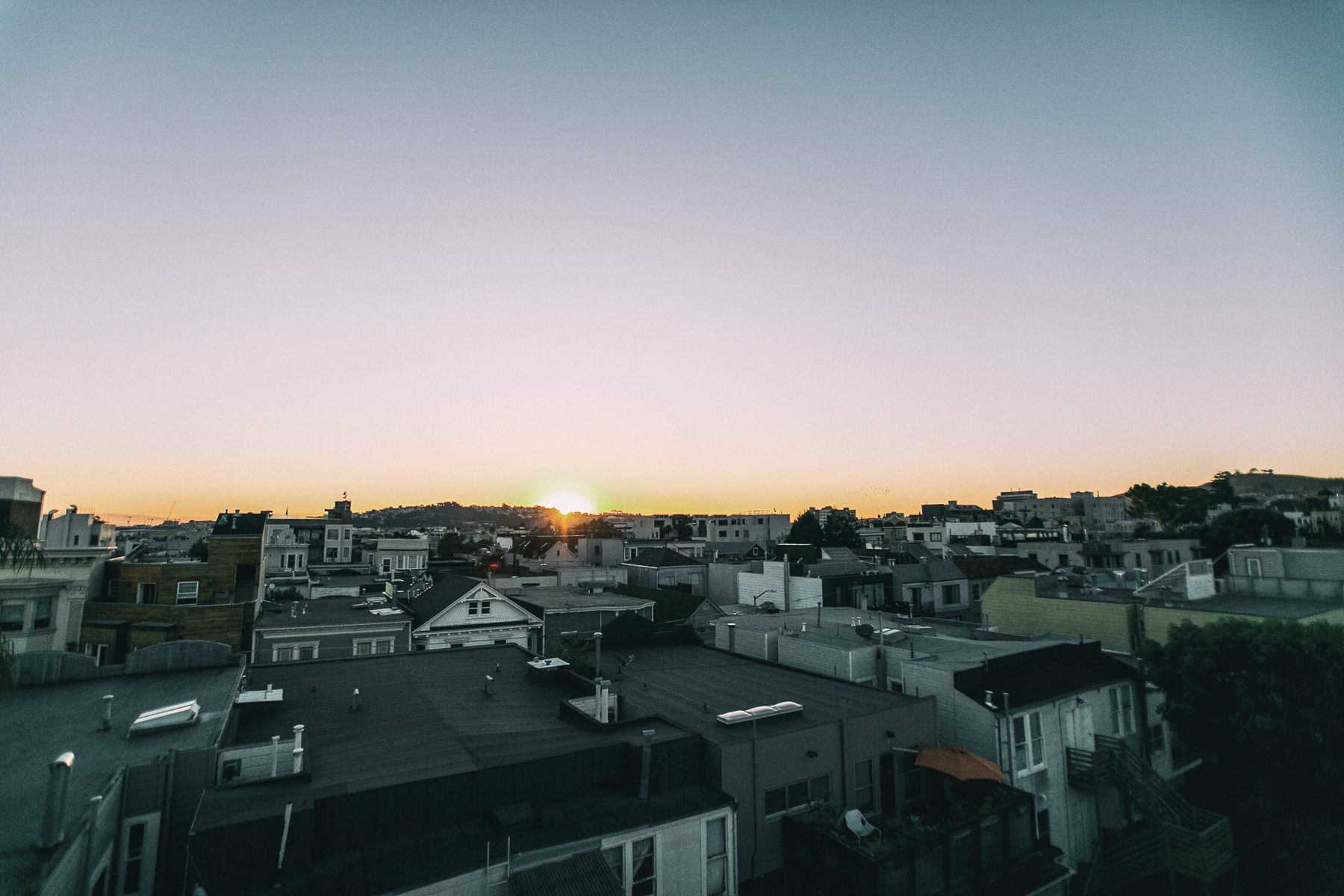 SF sunrise