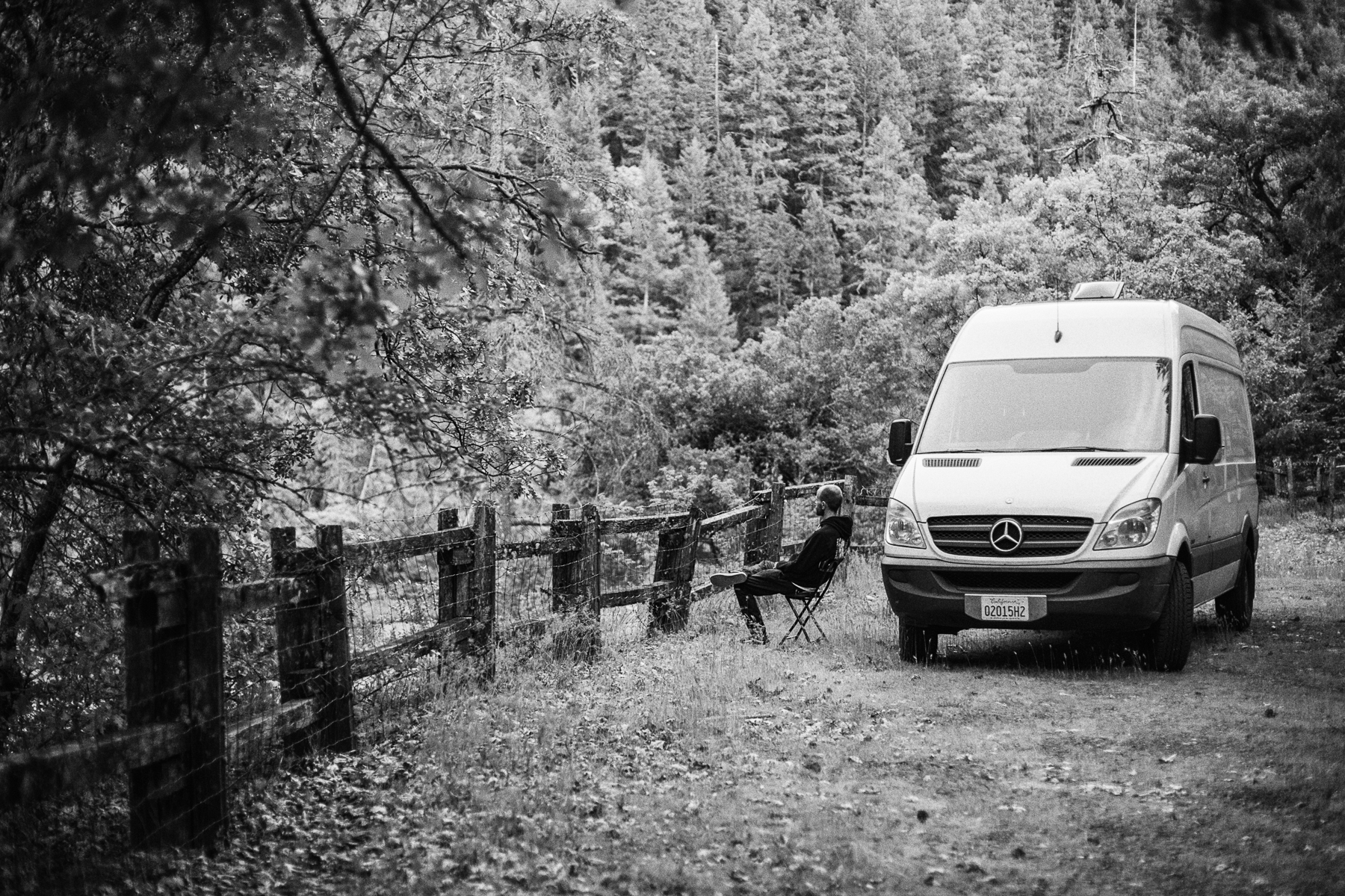 Campsite along the Scott River
