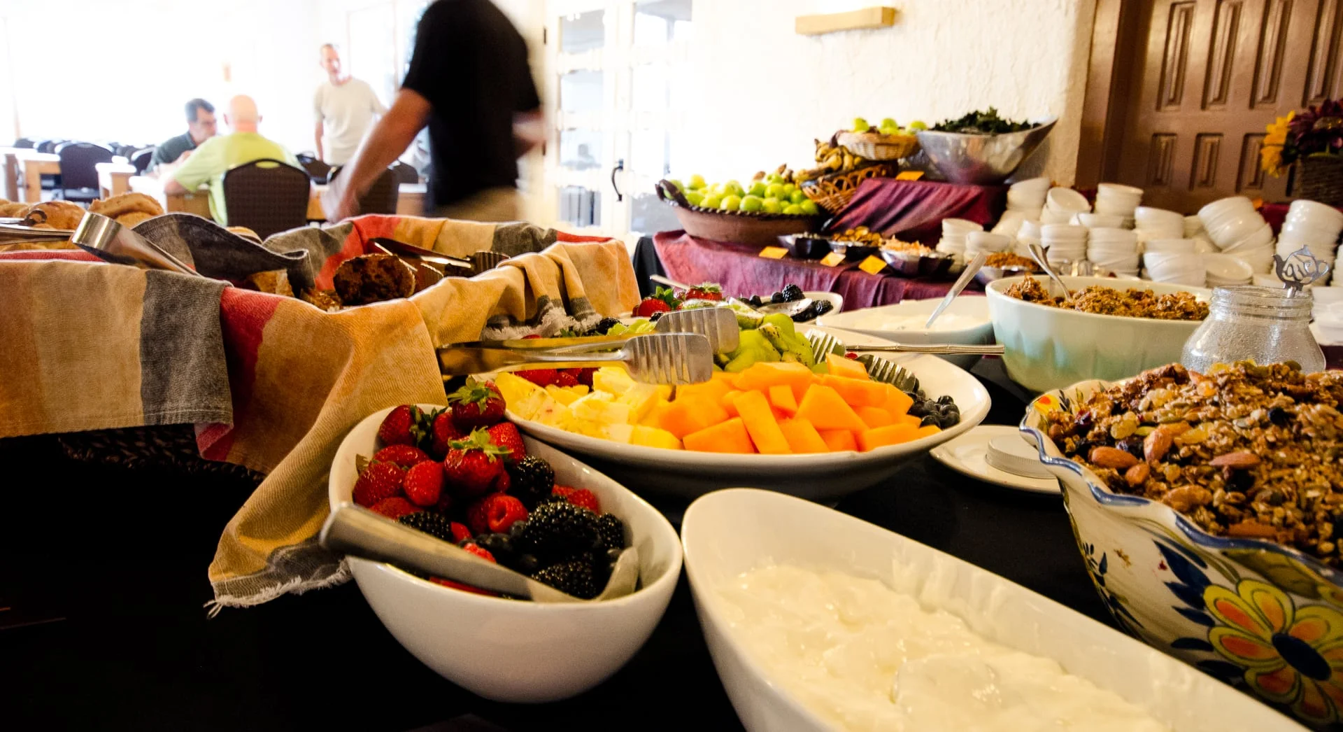 Freshly prepared delicious organic meals and snacks provided daily!