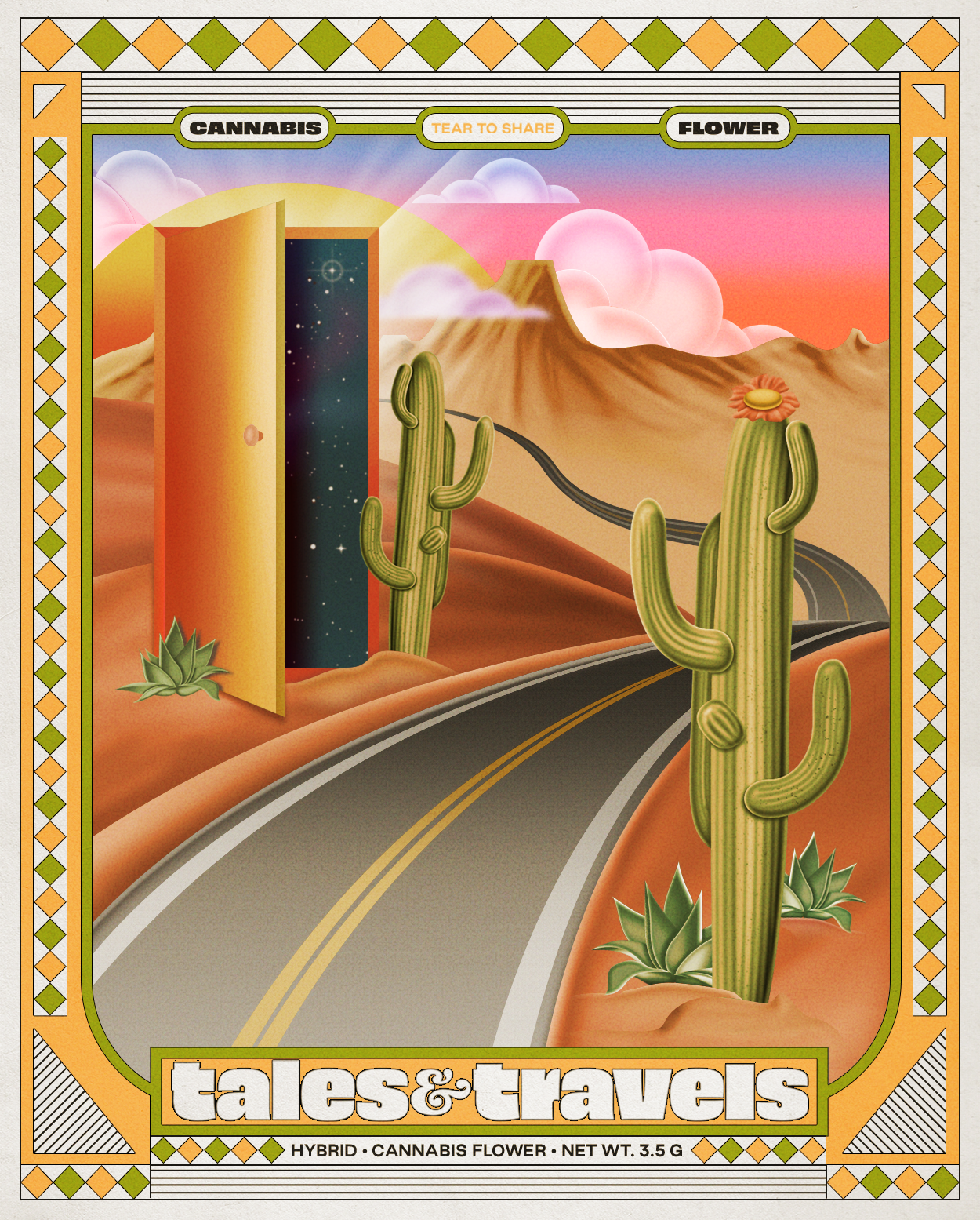  Packaging copy (back): Get lost in a good time. The road is your past, your present, your future. Welcome friend! 