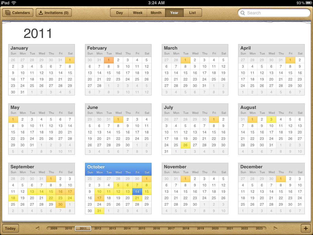 Nobody uses these calendars anymore.