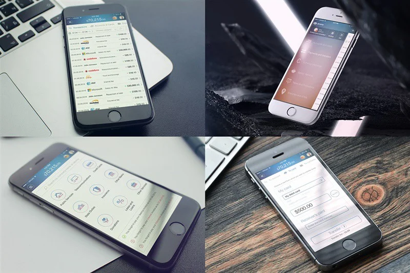 iPhone banking