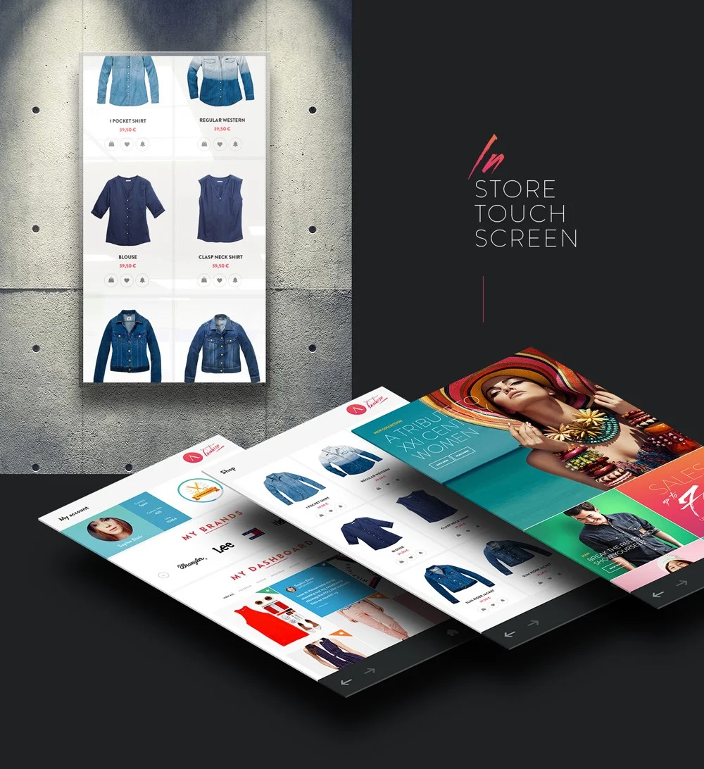 In Store Touch Screen