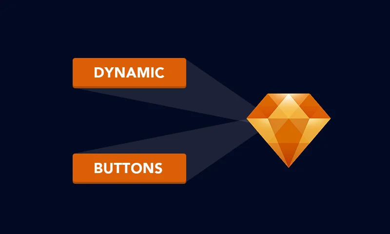 Dynamic buttons are one of the most notable features of Sketch