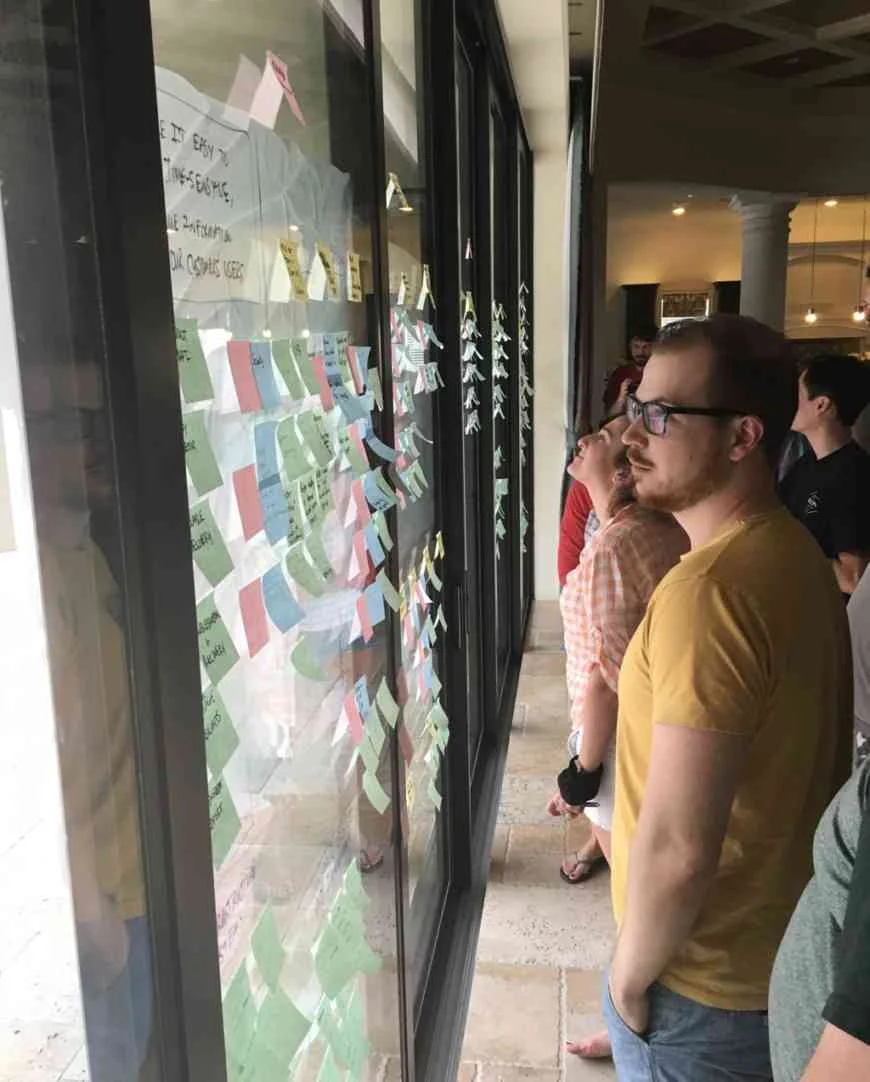With a focus on customer needs, everyone on the team voted on the changes that they believed would help our customers the most.