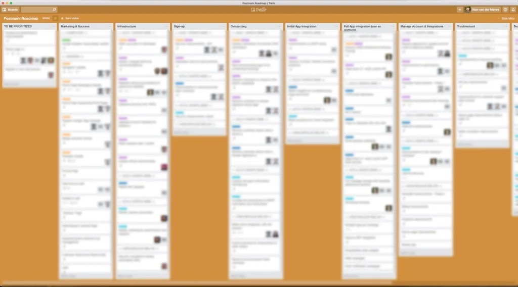 It continues to evolve as we make weekly adjustments, but the final roadmap gives us a much clearer picture of the next 6 months of work for Postmark.