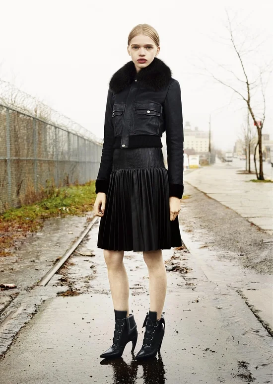 Givenchy Black Goatskin Leather Jacket. Photo by Givenchy