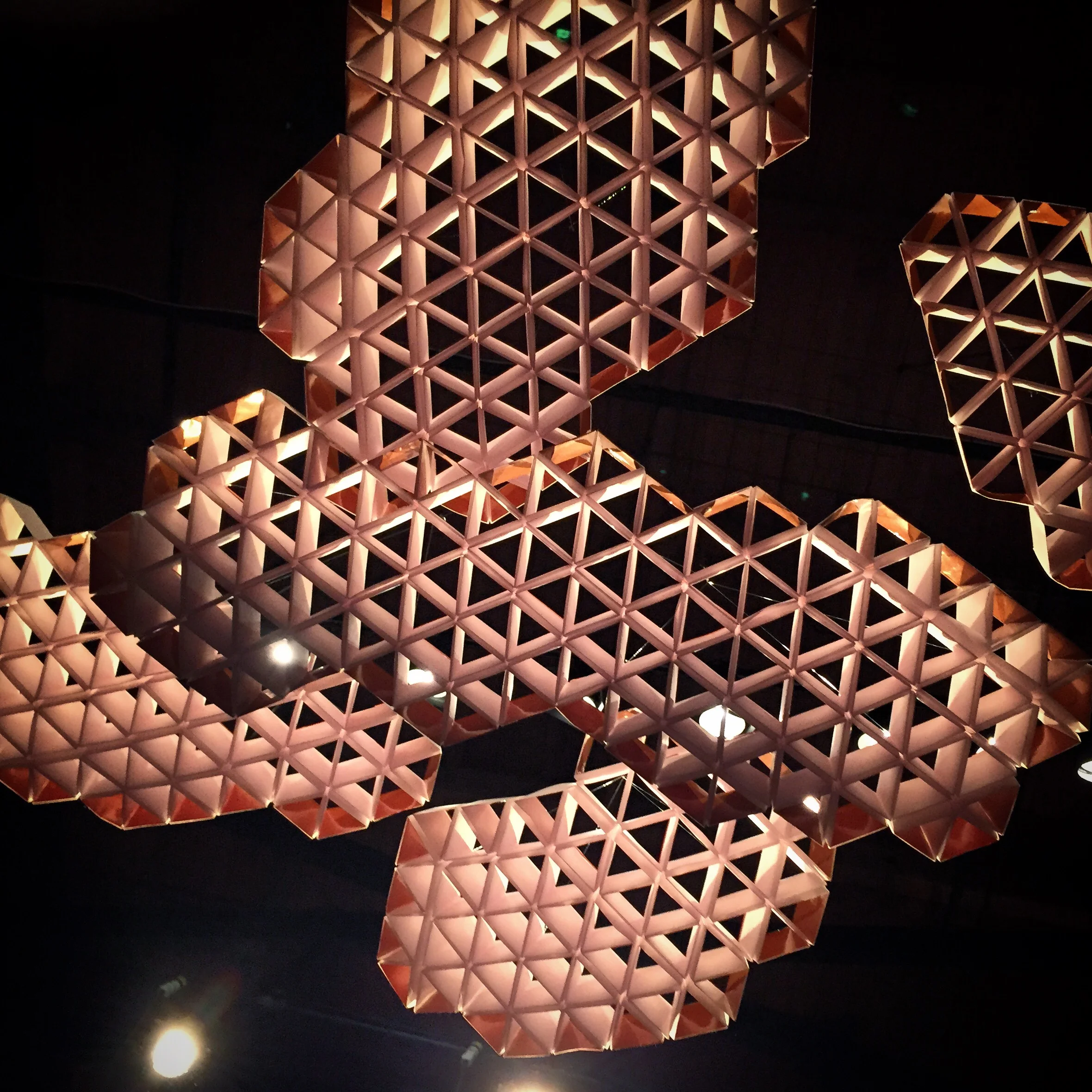 A stunning centerpiece in the middle of the event space. A fractal art installation by Vancouver artist c3. All photos by The Vancouverite.