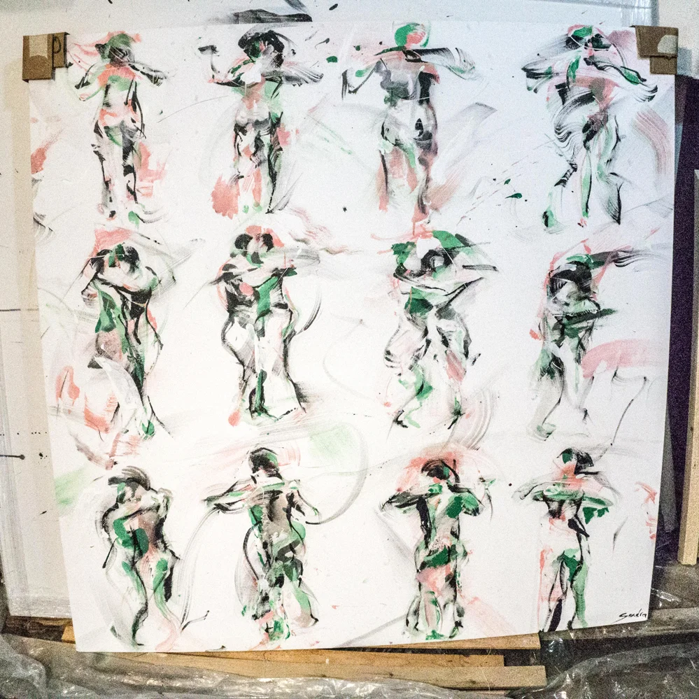 Two Women Naked and Dancing. Photo: The Vancouverite