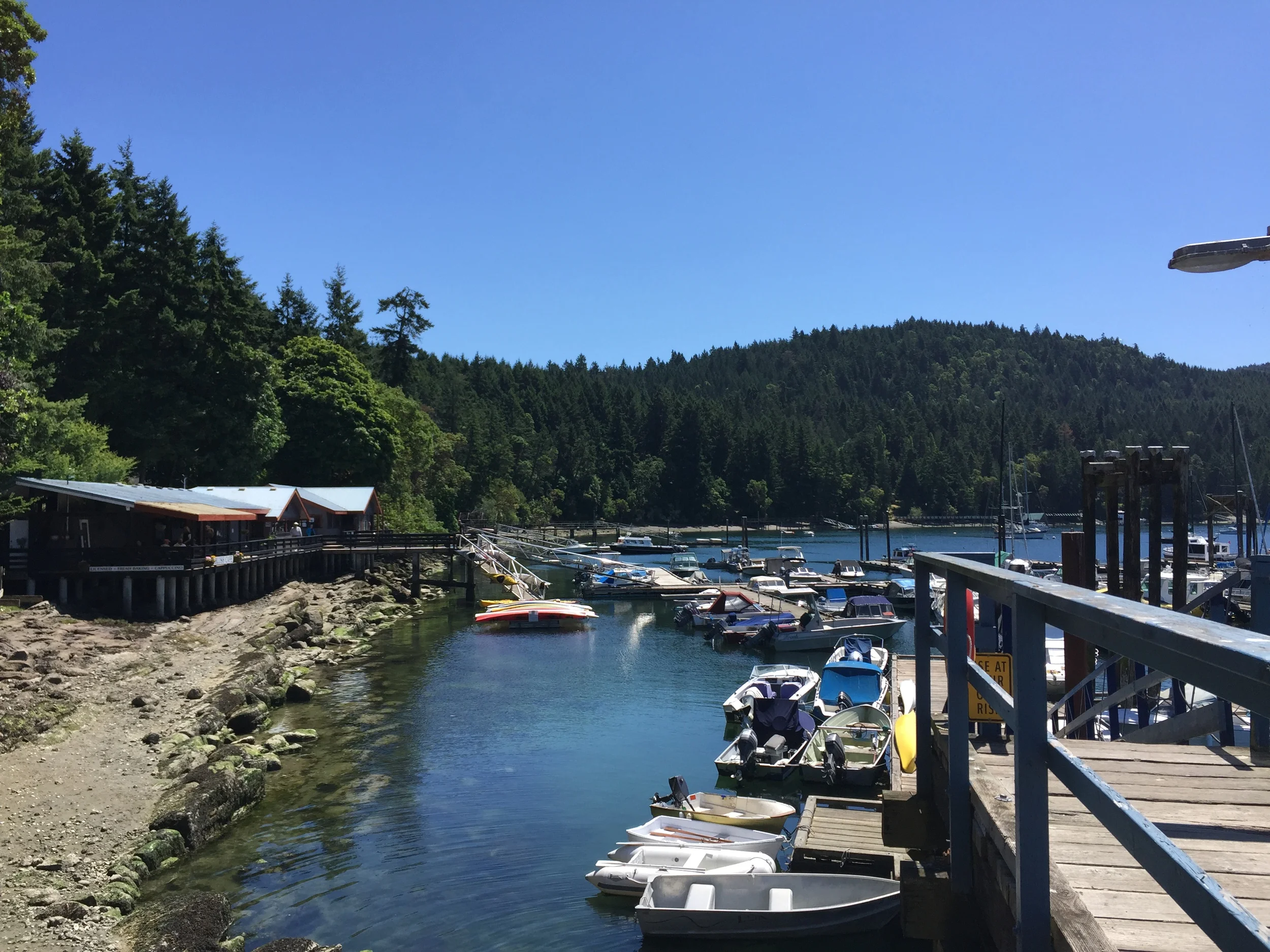 Galiano's Montague Harbour. Photo: The Vancouverite