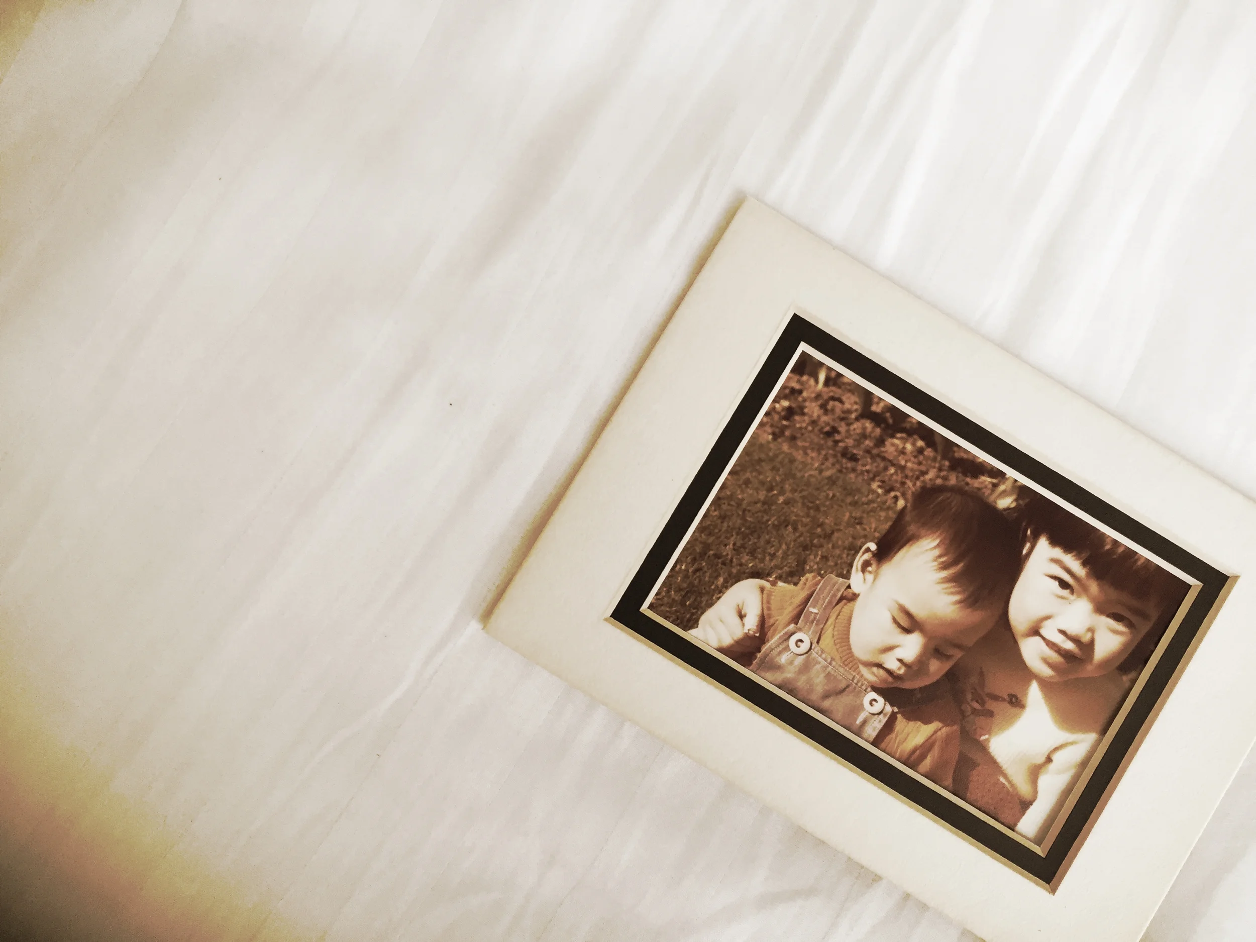 Here I am, five years old with my baby brother. Photo: The Vancouverite