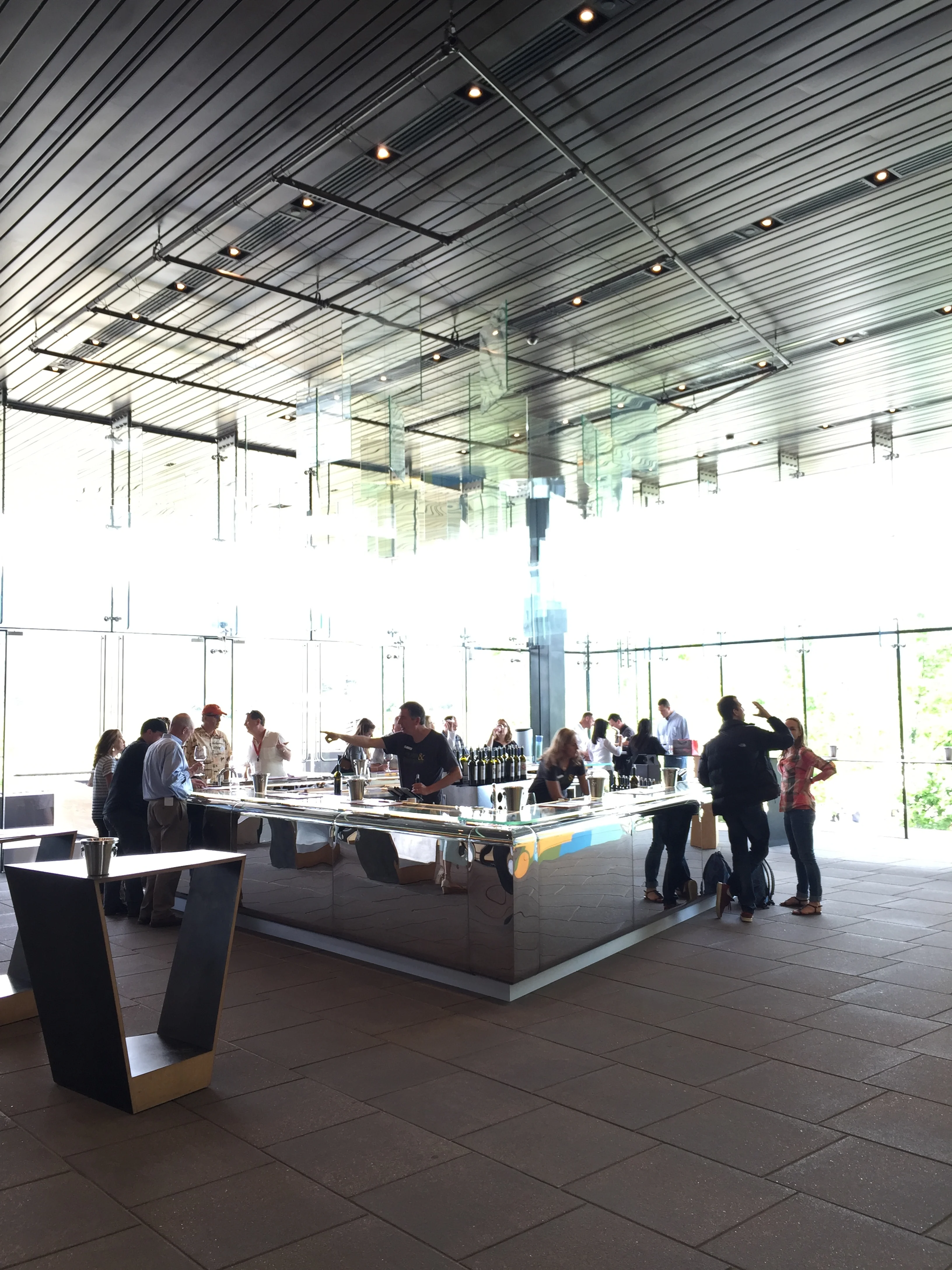 Central tasting room at Hall Winery, Napa Valley. Photo: The Vancouverite