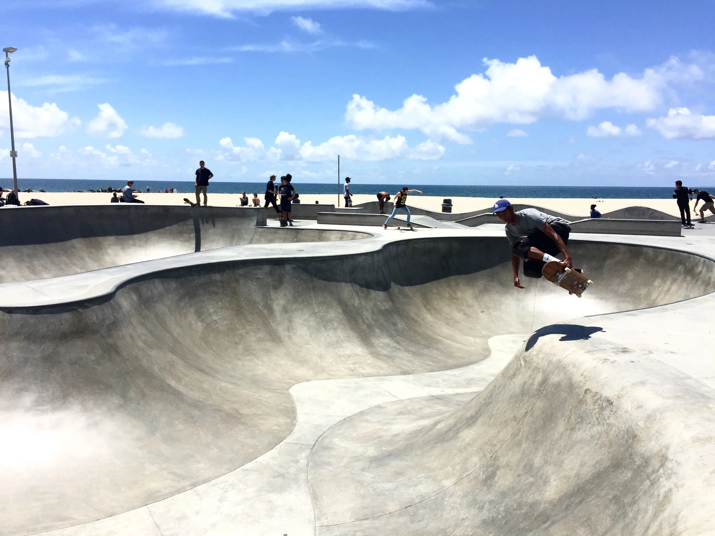 Venice skate park.