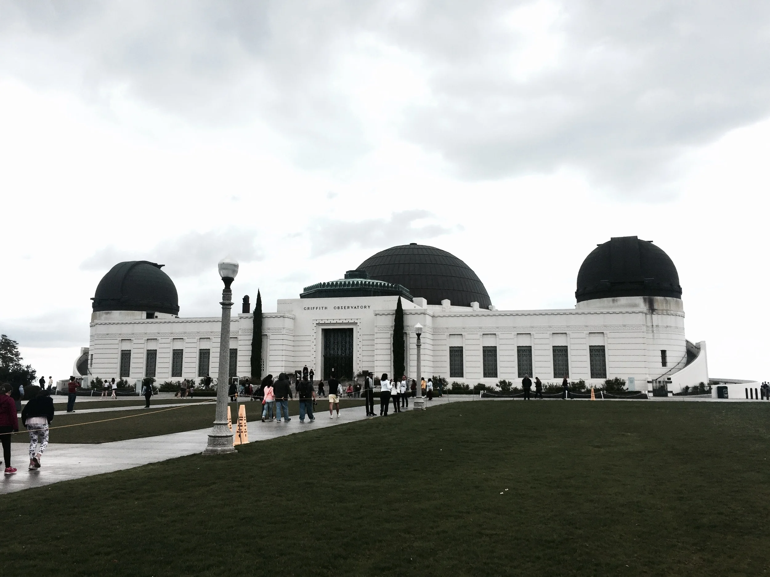 The gorgeous Griffith Observatory in Griffith Park on Mount Hollywood. Some spectacular views here.
