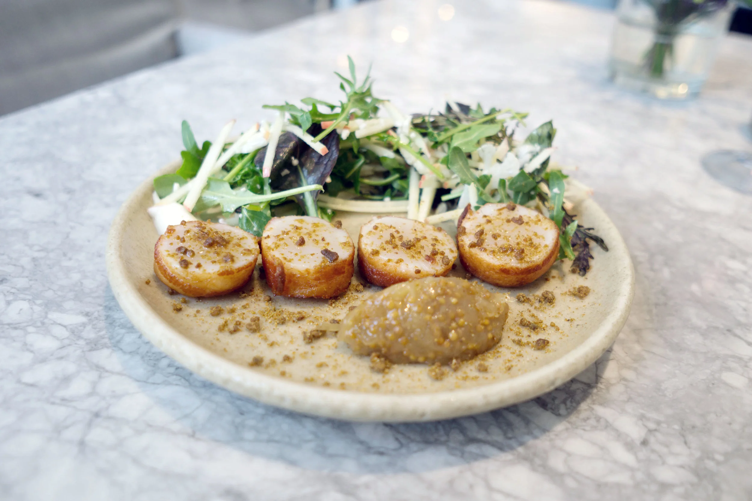 Bacon-Wrapped Scallops. Photo: Cindy Yu