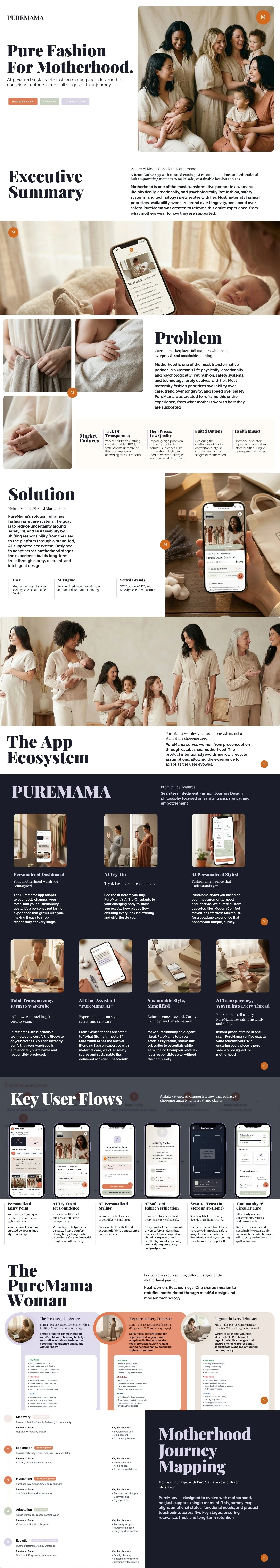 AI-Powered Sustainable Fashion Ecosystem for Motherhood