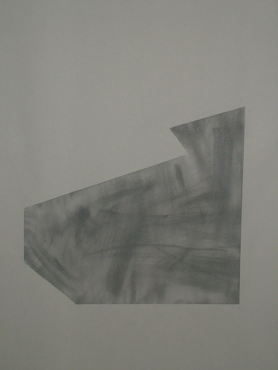  Residue, 2011  Pastel on card 