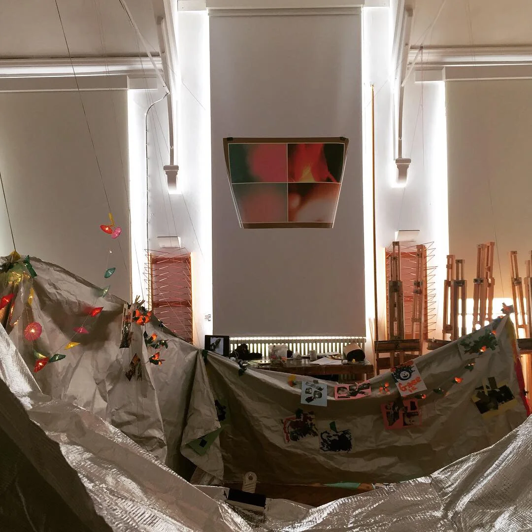  Radically Welcoming Exhibition, 2019  Camden Arts Centre  A round up of all the work generated through a terms worth of workshops including photographing the neighbourhood, pot luck dinner menu, Langtry collage and audio documentation around the nur