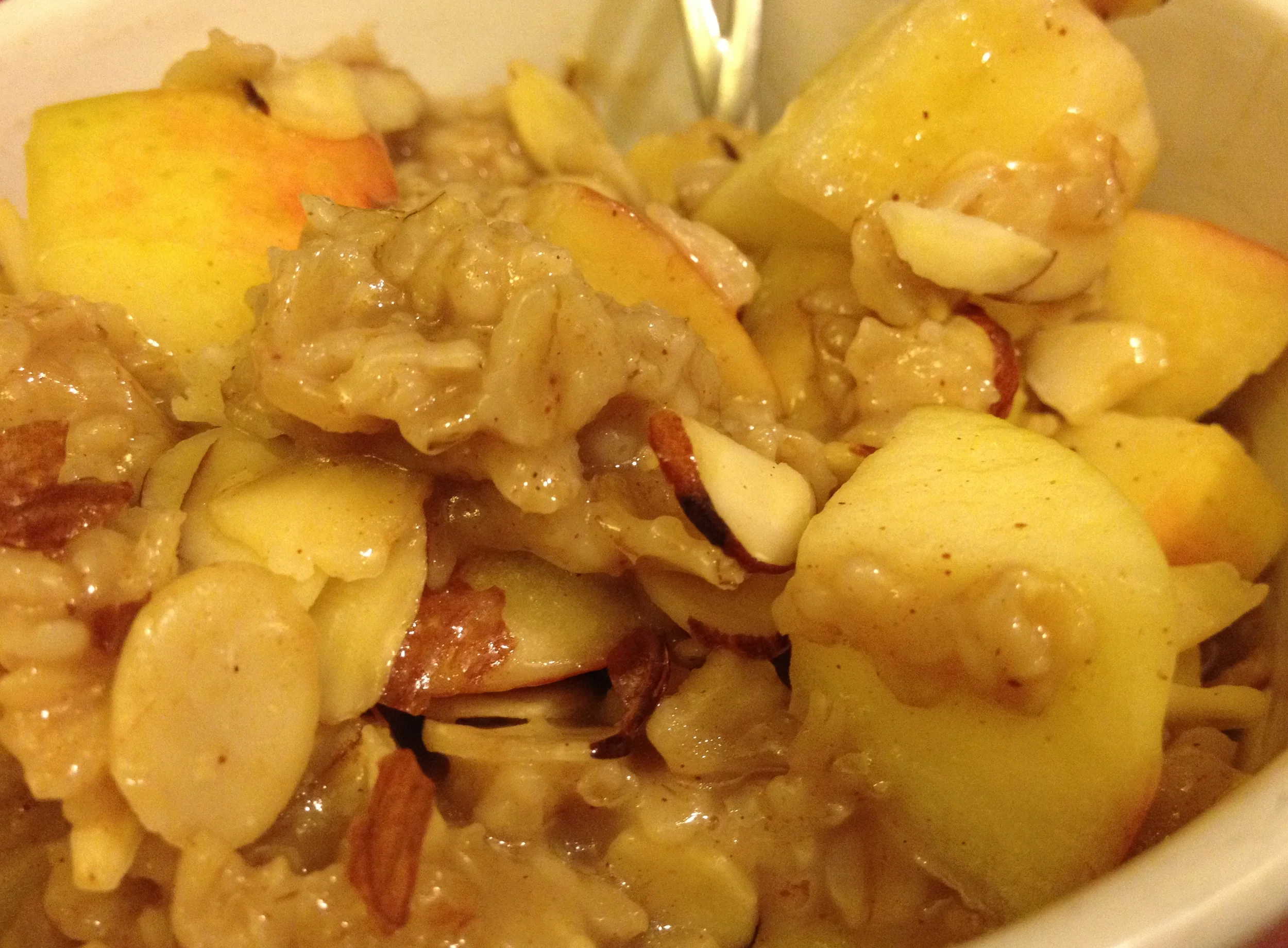 Oatmeal/Almonds/Apples/Honey