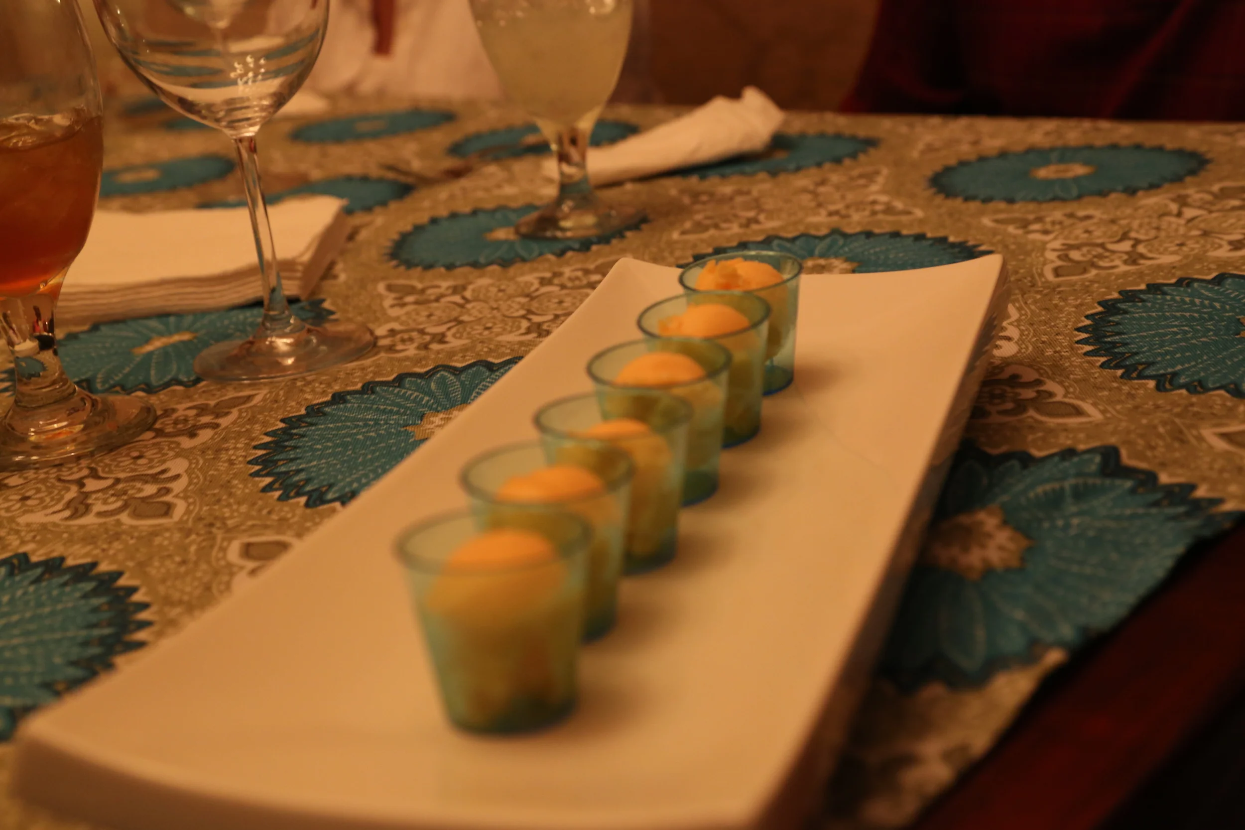 Lemon Sorbet Palate Cleansers