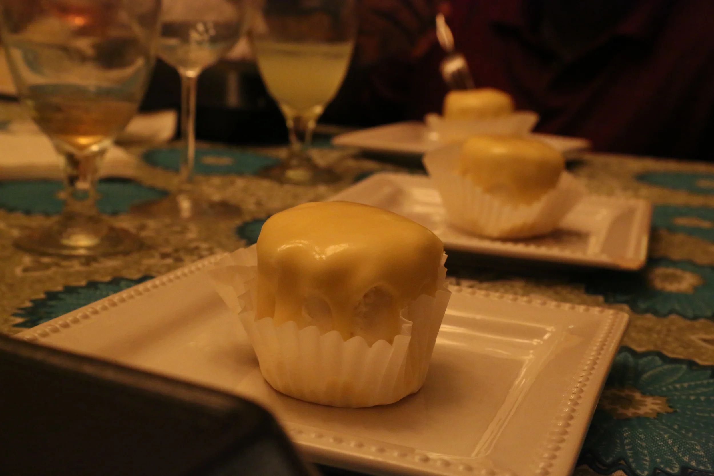 Lemon Doberge Petit Cakes