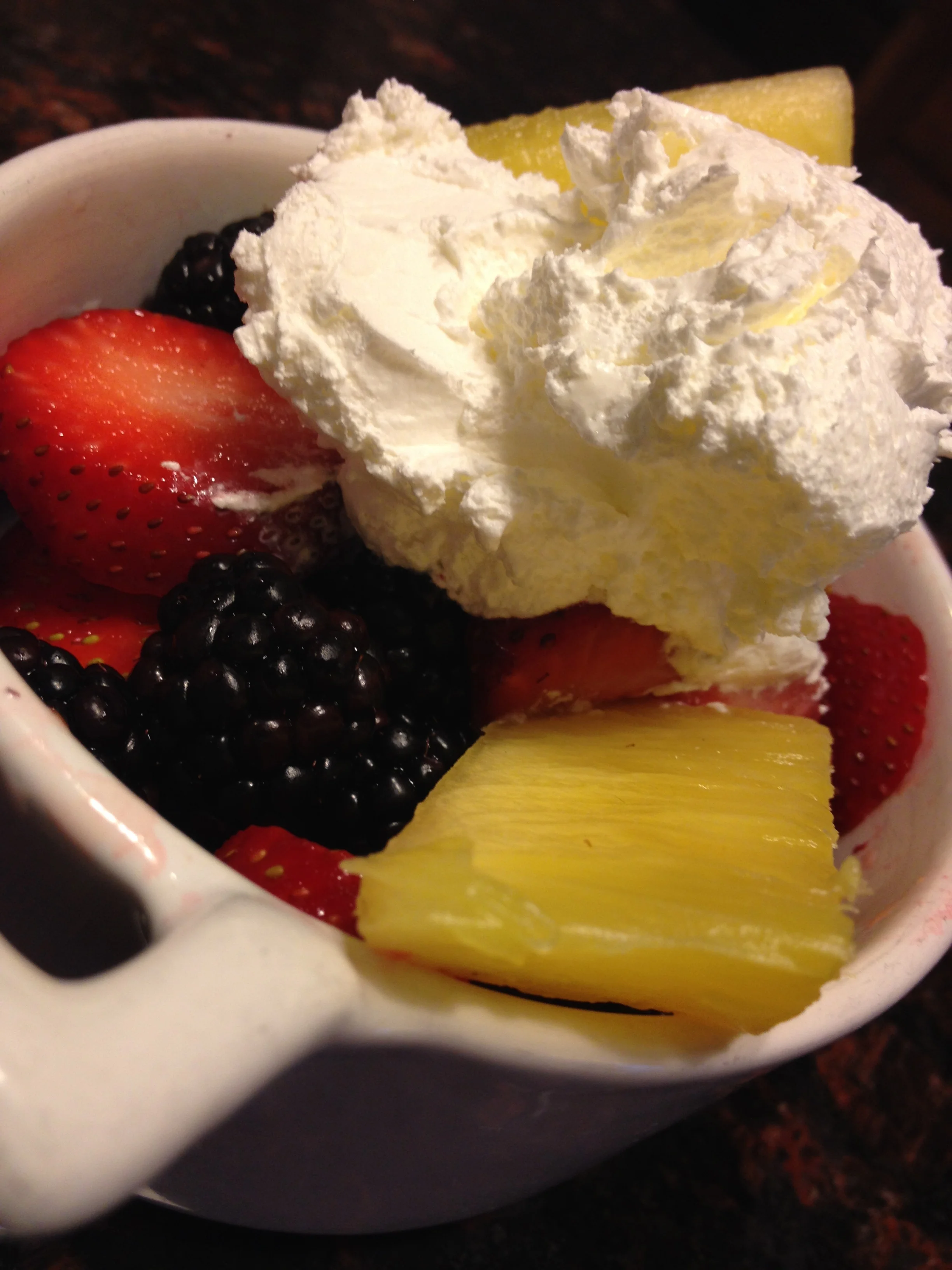 Fresh Berries with Cream