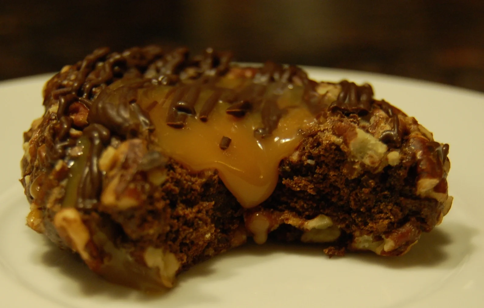 Chocolate Caramel Cookies