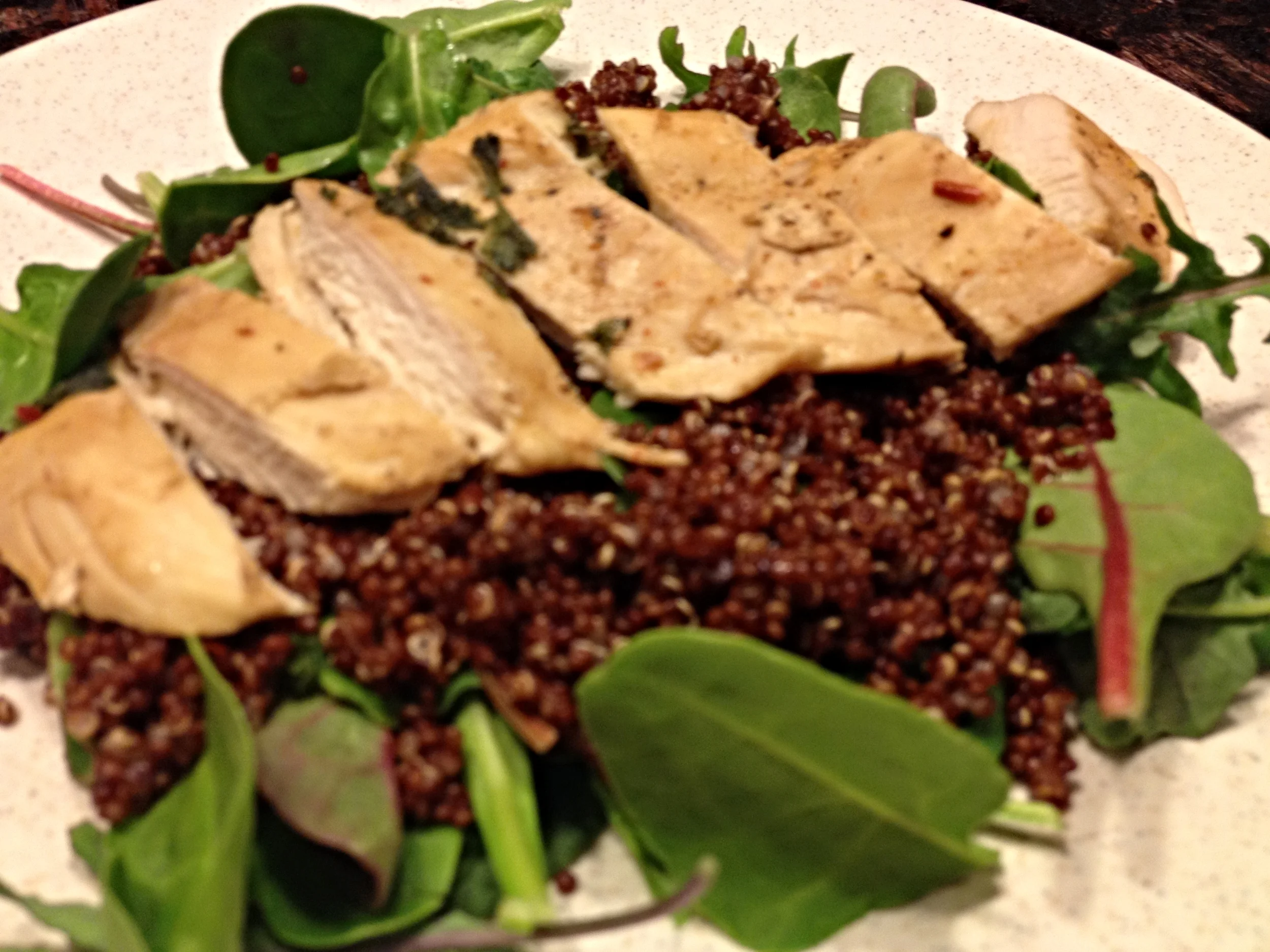 Grilled Chicken - N - Quinoa Salad