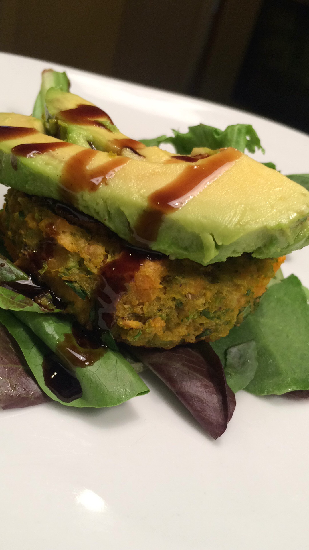 Sweet Potato Veggie Burger